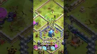 golem vs witch powerful gerund attack #clashofclan#cocattack#golem#witch#topucocidea#coc#challenge