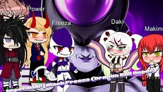 Vilões reagindo Imperador | Black Freeza (Dragon Ball Super)