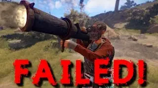 FAILED RAID! | Rust Dual Survival #8