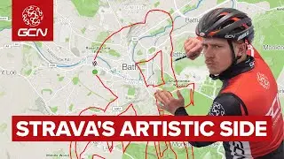 Putting Bikes On The Map | GCN Does Strava Art