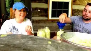 How To Make SauerKraut!  Appalachian style kraut