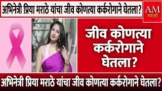 Priya Marathe Death : अभिनेत्री प्रिया मराठे यांचा जीव कोणत्या कर्करोगाने घेतला? | AM Marathi News