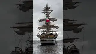 Veleiro Amerigo Vespucci - Navio escola da Marinha Italiana