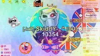 Голодные Игры - круче Агарио|Захвативаем карту с кланом JxT #2