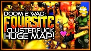 The Memeslayer WINS! | Doom 2: FOURSITE (Part 4) via Clusterfuck/Complex Doom/LCA