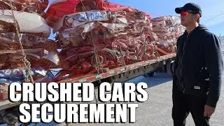 CRUSHED CARS LOADING AND SECUREMENT