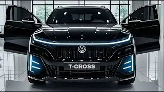 Volkswagen T-Cross 2026 года &mdash; более стильная и умная эволюция компактного внедорожника!