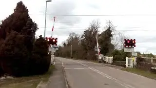 Hauxton Level Crossing (Other side) (Cambs) (23.03.18)