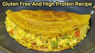 Gluten Free High Protein Veg BREAKFAST RECIPE for Weight loss - No Need Egg,Chicken | Chef Ashok 