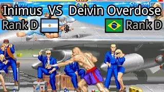 Super Street Fighter II X: Grand Master Challenge: Inimus (AR, Rank D)  vs Deivin Overdose (BR, Ran