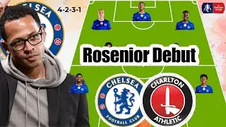 Rosenior’s CONFIRMED XI! Charlton vs Chelsea | FA Cup 3rd Round 25/26