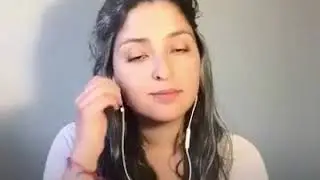 Nadia GutiAra - Cover Talking to the moon BRUNO MARS