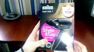 Распаковка Фен BRAUN Satin Hair 1 HD130 travel из Rozetka.com.ua
