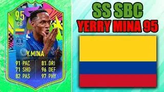 95 SUMMER STARS YERRY MINA OBJECTIVE (INSANE FREE CB!!) | FIFA 21 ULTIMATE TEAM