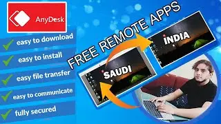 BEST APPS TO REMOTE COMPUTERS || ANYDESK - FREE AND EASY TO USE