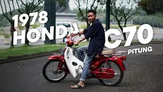 Hampir Setengah Abad Umurnya, Motor Tua ini Masih Eksis! | Honda C70 Pitung