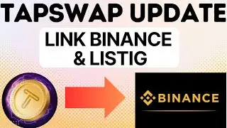 TAPSWAP LISTING |LINK WITH BINANCE #crypto #tap #tapswap