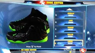 Cactus Foamposite One for NBA 2K14