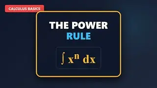 Power Rule for Integration - Calculus for Beginners