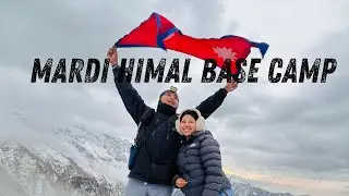 Mardi Himal Trek Day 3 | Snowstorm | 4500M | Push to Base Camp |