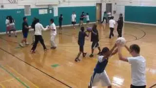 Eastway Middle School 2012-10-1 Partner Ball Workout