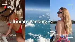 Ultimate Warm Weather Weekend Packing List 🌴✈️ | Cabo Wedding Venue Trip + Carry-On Only!