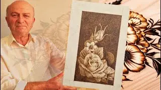 PYROGRAPHY TECHNIQUES: CREATE ART WITH BURNING FLOWERS!