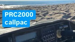 PRC-2000 CALLPAC on the beach