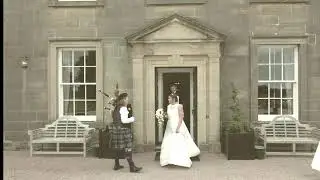 Kathryn & Wayne's drone wedding at Gordon Castle (Long Version)