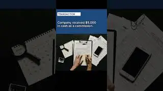 How to Journalize Commission Income ? #finance #accounting #corporatelife