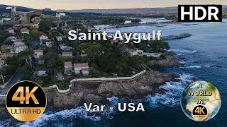 Saint-Aygulf: A 4K Aerial Escape to the French Riviera