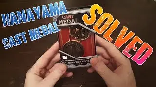 Hanayama Cast Medal Puzzle - SOLVED!