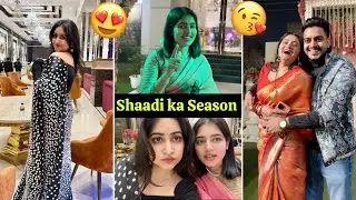 Sibbu Chinu aur Swati ne pehni saari🥻❤️