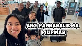 Vlog #37 | Vacation in the Philippines 2025 | Direct Flight from Winnipeg - Vancouver - Manila