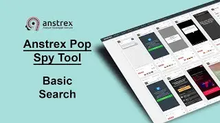 Anstrex Pop Ads Spy Tutorial: Performing Basic Search