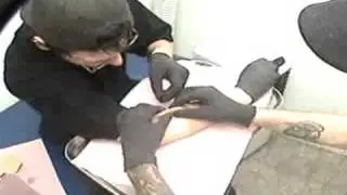 surface piercing my arm with tygon number 1