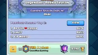 ¡Soy el Top 1 del mundo en Clash Royale!! 😱🥇 *reacción* | Anaban Clash Royale