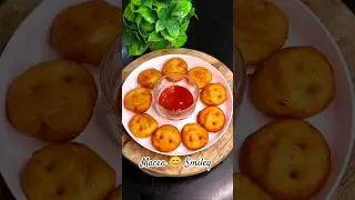 Potato Smiley  Recipe #snacks #shorts #recipe #smiley #crispy #potato