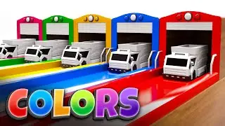 Learn Colors for Kids 🚚 Color Collection with Toy Trucks | Fun Learning Video
