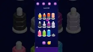 Nut Sort Level 440 Walkthrough | Nuts &mdash; Color Sort 440 solution
