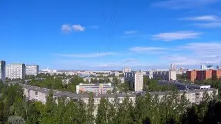 Вид с балкона 24 часа (Timelapse/Таймлапс)
