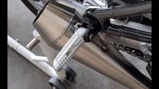 Motorcycle Passenger Pegs Install - Triumph Thruxton R
