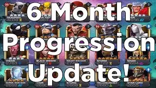 6 Month Progression Update - Almost 140k Rating! - Marvel Contest of Champions