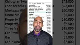 $500,000 Household Income in New York City