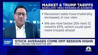 Barclays' Venu Krishna: 'We're looking at a shallow recession'