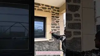 Stone Wall Texture Finishing | Handcrafted Decorative Plaster Technique.