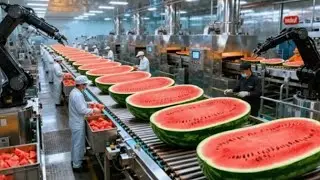From Fresh Watermelon to Delicious Desserts &mdash; Inside a Factory&rsquo;s Automated Production Line