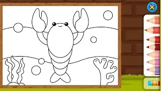 Let's color the Shrimp