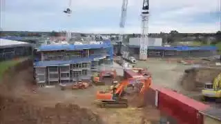 Bunjil Place timelapse - June to September 2016
