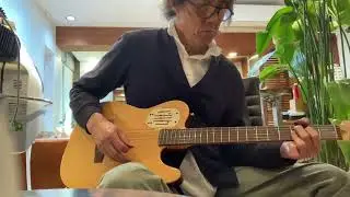 メローな曲　Godin Acousticaster